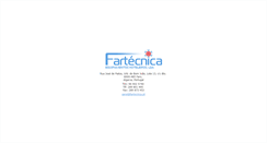Desktop Screenshot of fartecnica.pt
