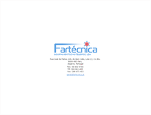 Tablet Screenshot of fartecnica.pt